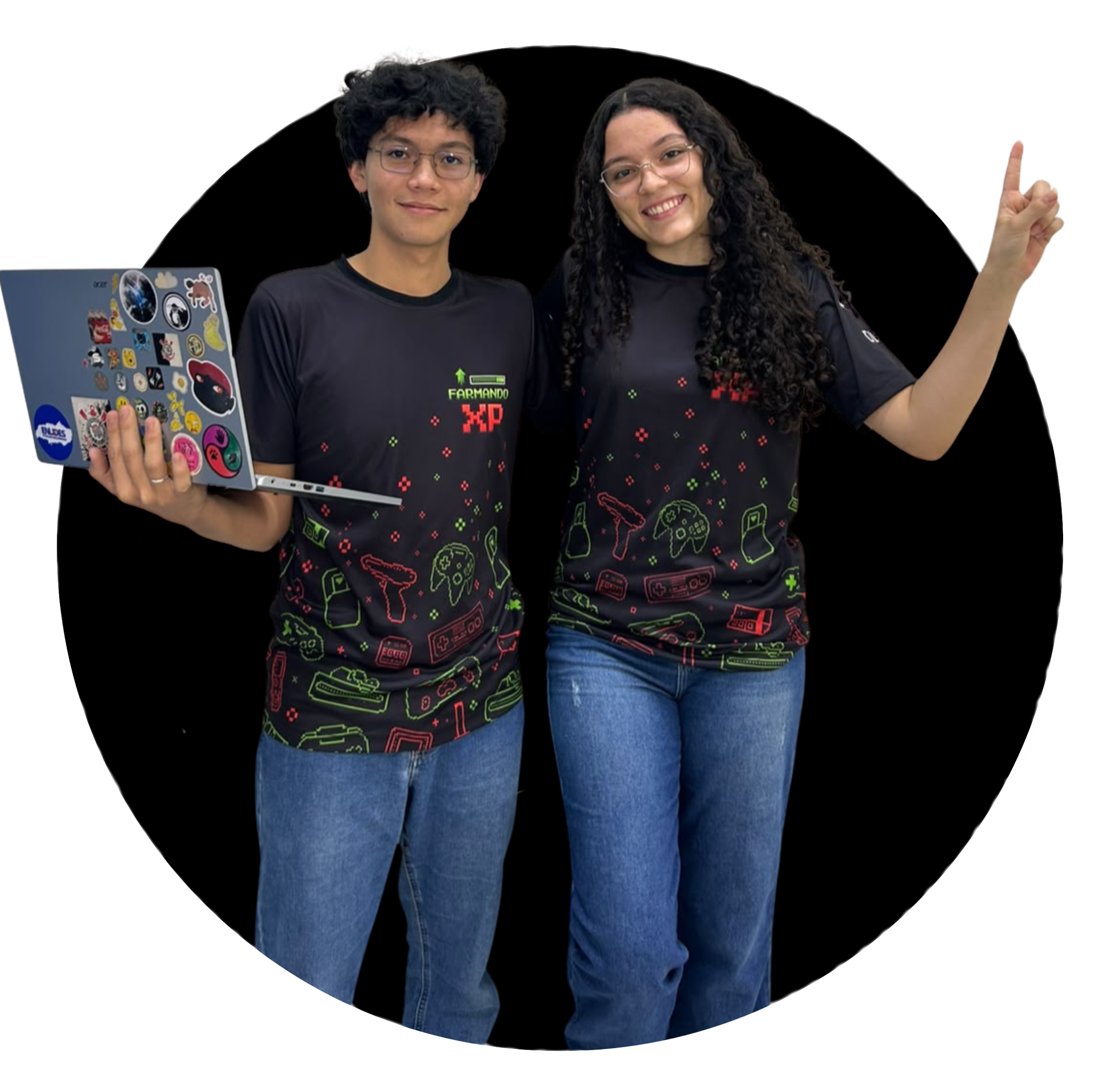 Alunos do Projeto